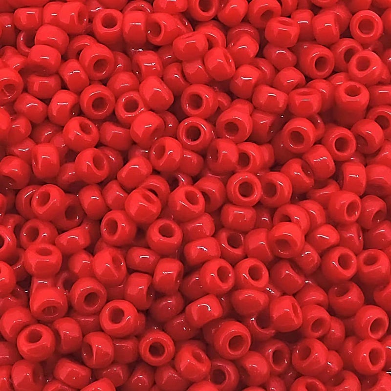 Miyuki Maroon Red Opaque Miyuki Japanese round rocailles glass seed beads 11/0 Approximately 24 gram 5 inch tube - Image 4